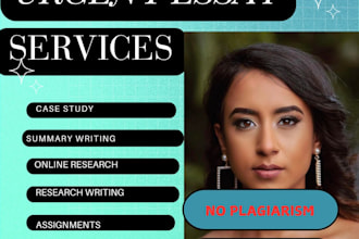 do urgent essay writing as an essay writer
