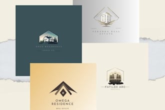do professional real estate, home, or construction logo