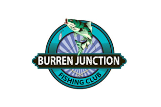 design junction fishing club logo