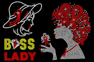do rhinestone design for you