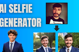 create you a headshot profile picture using ai from a selfie