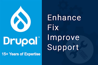 enhance and fix your drupal website
