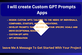 create custom gpt prompt app custom writing prompt with open ai