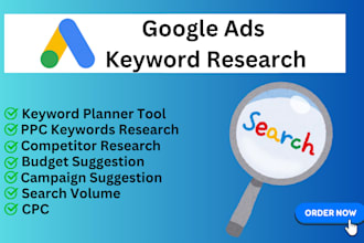 do a detailed keyword research for your google ads campaign