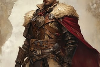 make d and d, fantasy character, dnd art, concept art