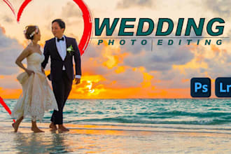 edit your wedding photo and color correction