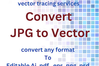 convert jpg, gif to vector ai, eps, pdf, svg, cdr