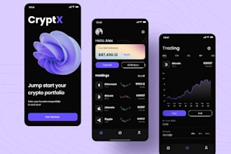 design redesign blockchain website, nft marketplace, metaverse, dapp, crypto app