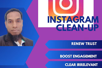 safely remove instagram twitter ghost, bot inactive followers clean up account