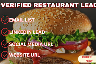 generate organic restaurant leads canteen lead b2b lead email list store leads