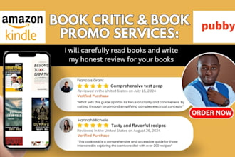 manage your pubby account for your books and do book promotion
