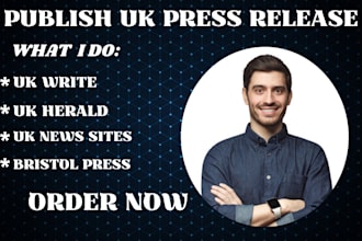 do online press release distribution or write and distribute UK press release