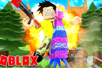 full roblox game, multiplayer game, roblox creation, roblox map, script,obby,gui