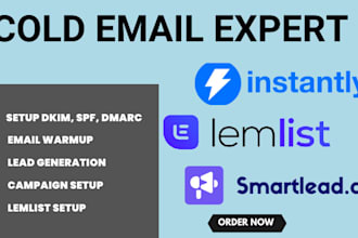 do lemlist, instantly ai and smartlead ai for b2b cold email outreach