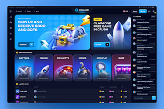 develop crypto game website crash game aviator plinko crypto games