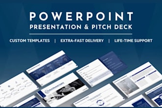 write and design powerpoint presentation with speaker note