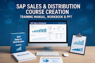 create sap sales and distribution course, training course, manual, workbook, PPT