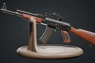 create 3d game ready props, bundles assets, bundles weapons, vehicle game items