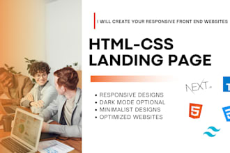 create your responsive front end websites