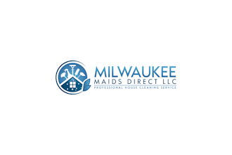 do a modern house cleaning logo design clean and efficient