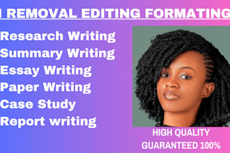 humanize ai content citations proofread format and edit essays research reports
