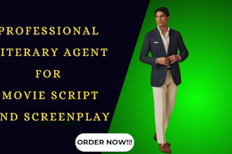 find top notch active literary agent for movie script, screenplay, children book