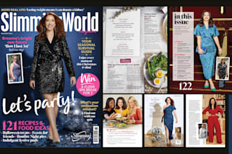 do magazine design, catalog, newsletter, booklet and brochure professionally