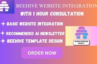 setup beehiiv with website integration and expert consultation service