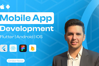 develop android and ios mobile apps using react native
