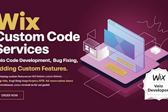 design redesign wix website velo code fixes SEO and mobile optimized