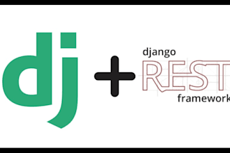 build custom django rest apis and web backends