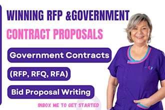 respond to rfps, government contracts, and write winning bid proposals