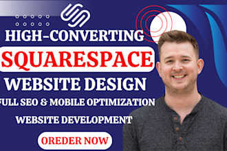 build squarespace website design or squarespace website development squarespace