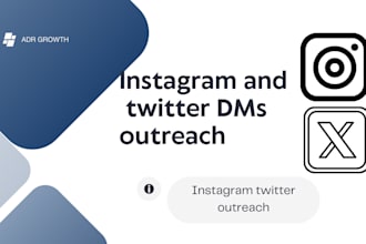send twitter and instagram dm or direct message