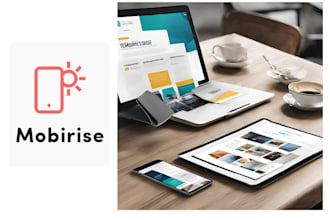make a web page with mobirise