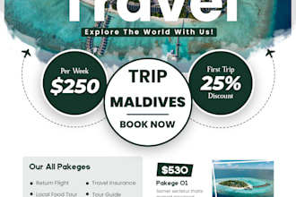 flyer design, poster design, food poster in photoshop