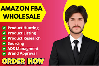 do product hunting for amazon fba wholesale with brand approval