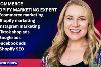 boost ecommerce shopify marketing instagram facebook google tiktok shop ads seo