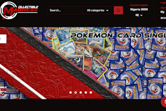 design pokemon trading card website pokémon card website tcg pokemon shopify