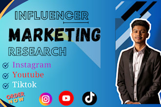 find the best instagram, youtube and tiktok influencers