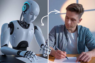 proofreading, humanize ai article and content writing in 12 hours