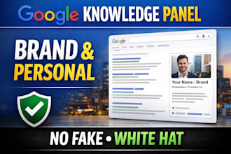 edit and create standard google knowledge panel for business and brand authority