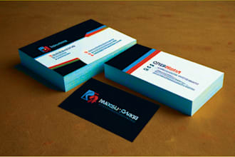 outstanding eye catching business card design print ready