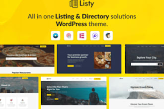 build an excellent business directory website using wordpress themes
