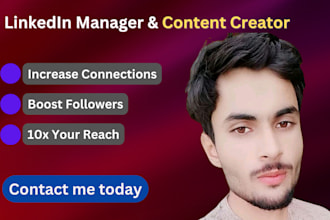 be your linkedin manager and content creator