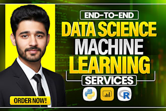do data analysis, data science and machine learning projects