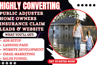 converting google ads public adjuster leads hurricane homeowner insurance leads