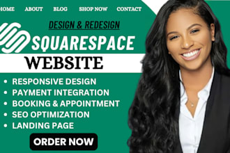 squarespace website design squarespace website redesign squarespace landing page