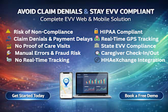 build evv app for home care with real time gps tracking
