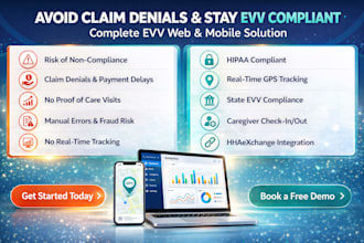 build evv app for home care with real time gps tracking